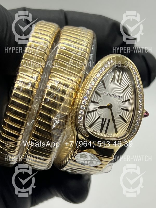 Фото 12 - Bvlgari Serpenti Tubogas 35mm 101923 Steel