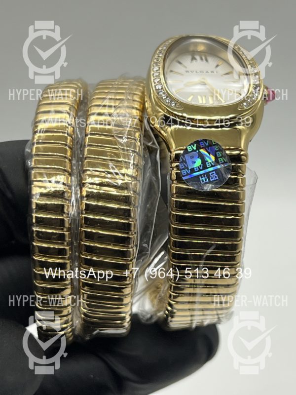 Фото 19 - Bvlgari Serpenti Tubogas 35mm 101923 Steel