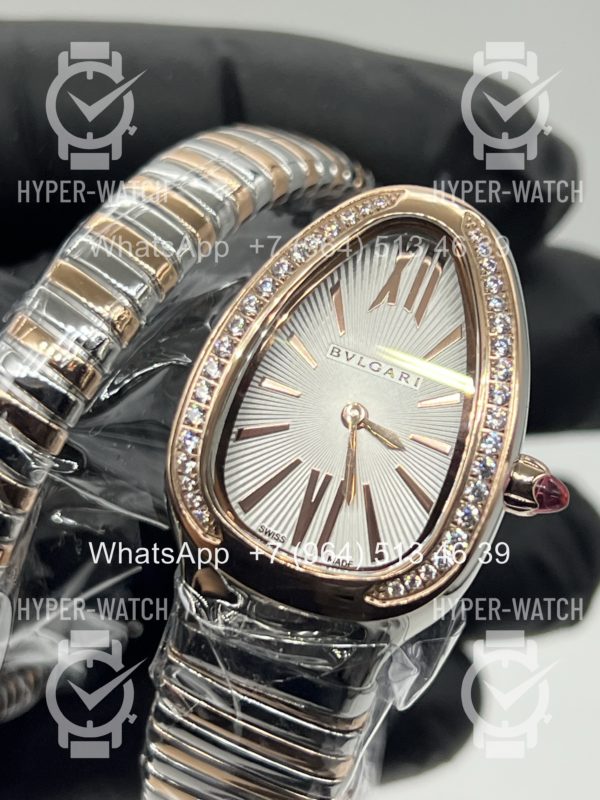 Фото 4 - Bvlgari Serpenti Tubogas 35mm 103822 Steel
