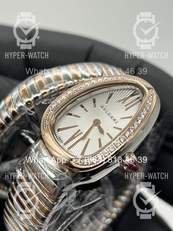 Фото 10 - Bvlgari Serpenti Tubogas 35mm 103822 Steel