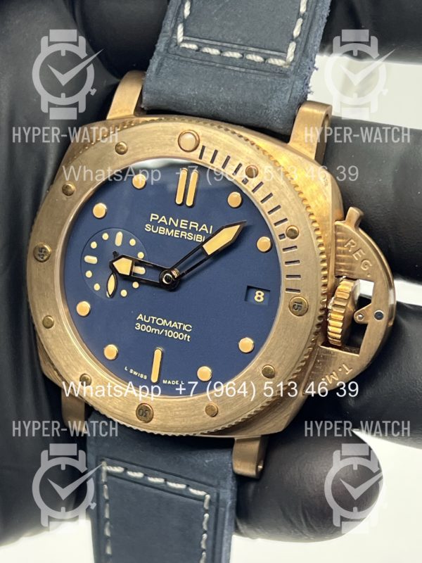 Фото 5 - Officine Panerai Luminor Submersible PAM01074 Blue