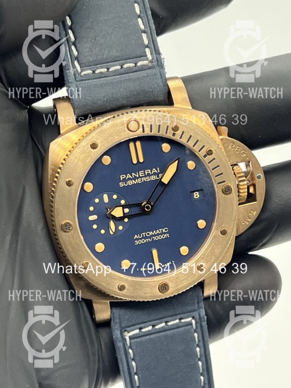 Фото 7 - Officine Panerai Luminor Submersible PAM01074 Blue