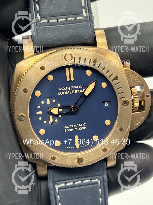 Фото 8 - Officine Panerai Luminor Submersible PAM01074 Blue