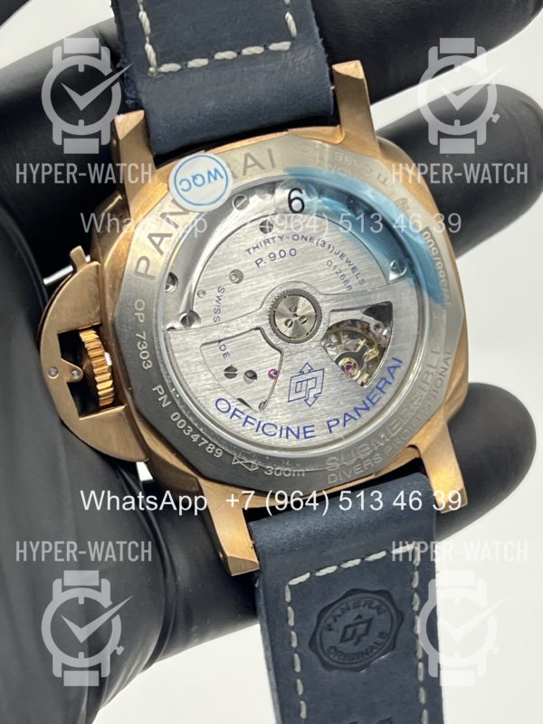 Фото 17 - Officine Panerai Luminor Submersible PAM01074 Blue