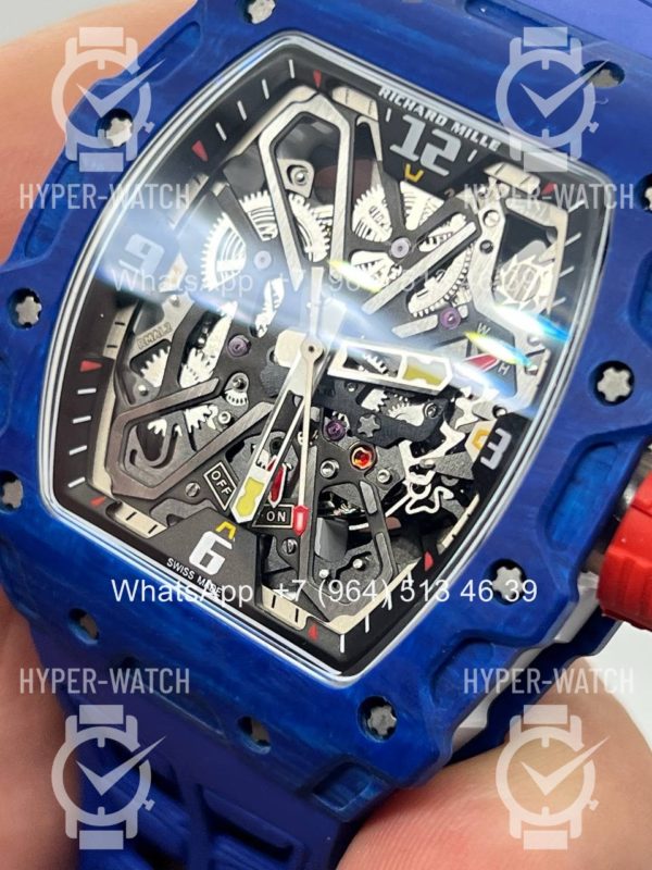 Товар Richard Mille RM 35-03 Blue Фото 6 - Richard Mille RM 35-03 Blue