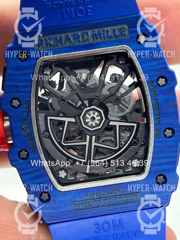 Товар Richard Mille RM 35-03 Blue Фото 16 - Richard Mille RM 35-03 Blue