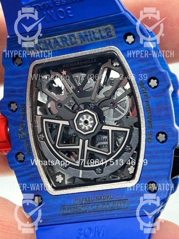 Товар Richard Mille RM 35-03 Blue Фото 17 - Richard Mille RM 35-03 Blue