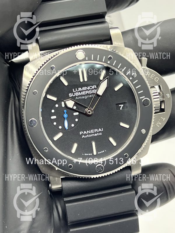 Фото 4 - Officine Panerai Luminor Submersible PAM01389 Steel Black