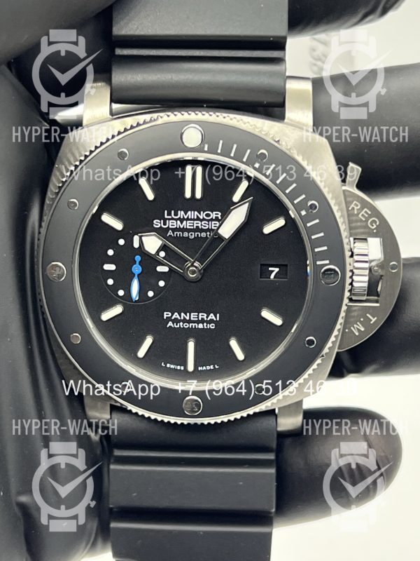 Фото 5 - Officine Panerai Luminor Submersible PAM01389 Steel Black