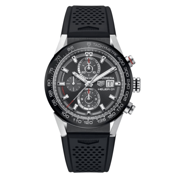Фото 1 - TAG Heuer Carrera 43mm CAR201W.FT6095 Steel