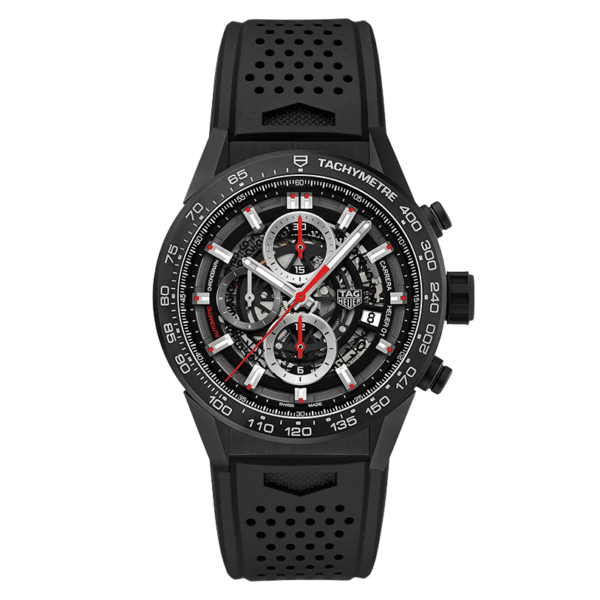 Товар TAG Heuer Carrera 43mm CAR2090.FT6088 Black Фото 1 - TAG Heuer Carrera 43mm CAR2090.FT6088 Black