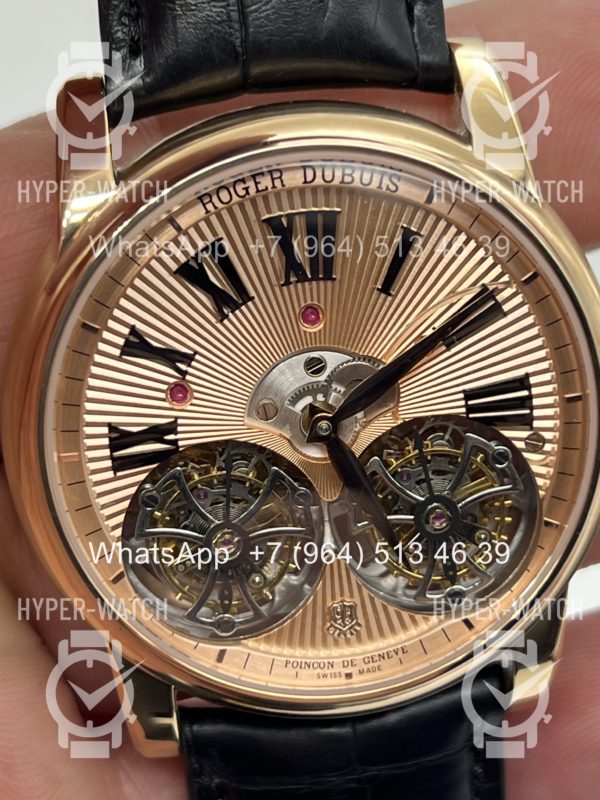 Товар Roger Dubuis Hommage Double Flying Tourbillon RDDBH0O562 Steel Фото 3 - Roger Dubuis Hommage Double Flying Tourbillon RDDBH0O562 Steel