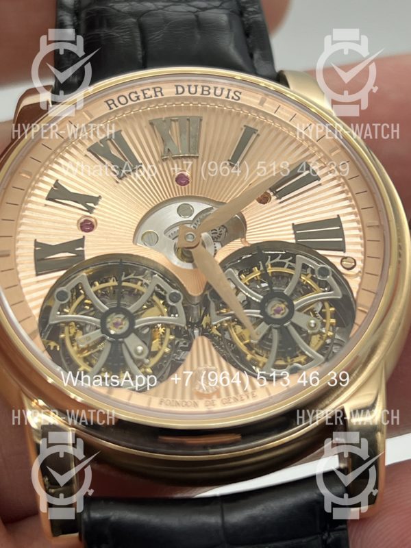 Товар Roger Dubuis Hommage Double Flying Tourbillon RDDBH0O562 Steel Фото 4 - Roger Dubuis Hommage Double Flying Tourbillon RDDBH0O562 Steel
