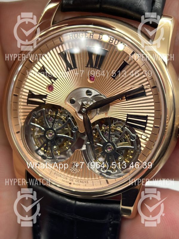 Товар Roger Dubuis Hommage Double Flying Tourbillon RDDBH0O562 Steel Фото 5 - Roger Dubuis Hommage Double Flying Tourbillon RDDBH0O562 Steel