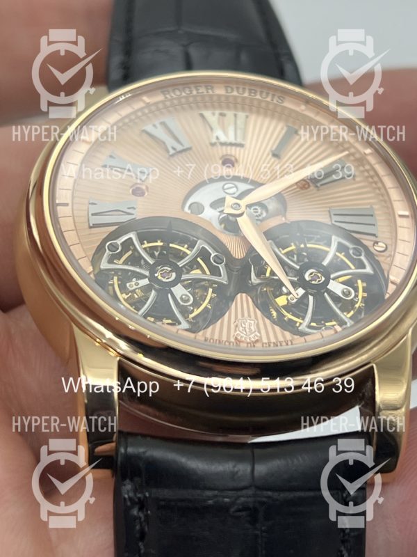 Товар Roger Dubuis Hommage Double Flying Tourbillon RDDBH0O562 Steel Фото 6 - Roger Dubuis Hommage Double Flying Tourbillon RDDBH0O562 Steel