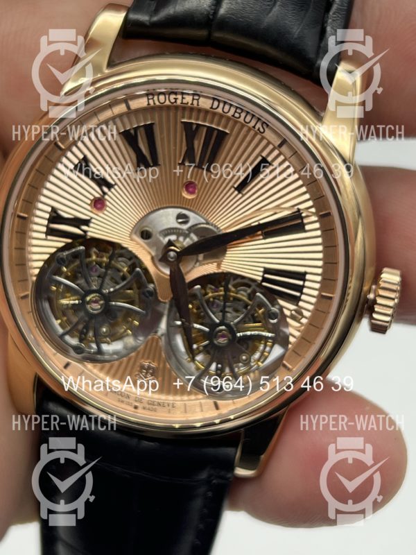 Товар Roger Dubuis Hommage Double Flying Tourbillon RDDBH0O562 Steel Фото 8 - Roger Dubuis Hommage Double Flying Tourbillon RDDBH0O562 Steel