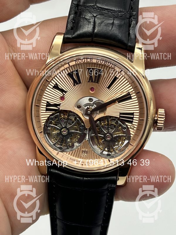 Товар Roger Dubuis Hommage Double Flying Tourbillon RDDBH0O562 Steel Фото 9 - Roger Dubuis Hommage Double Flying Tourbillon RDDBH0O562 Steel