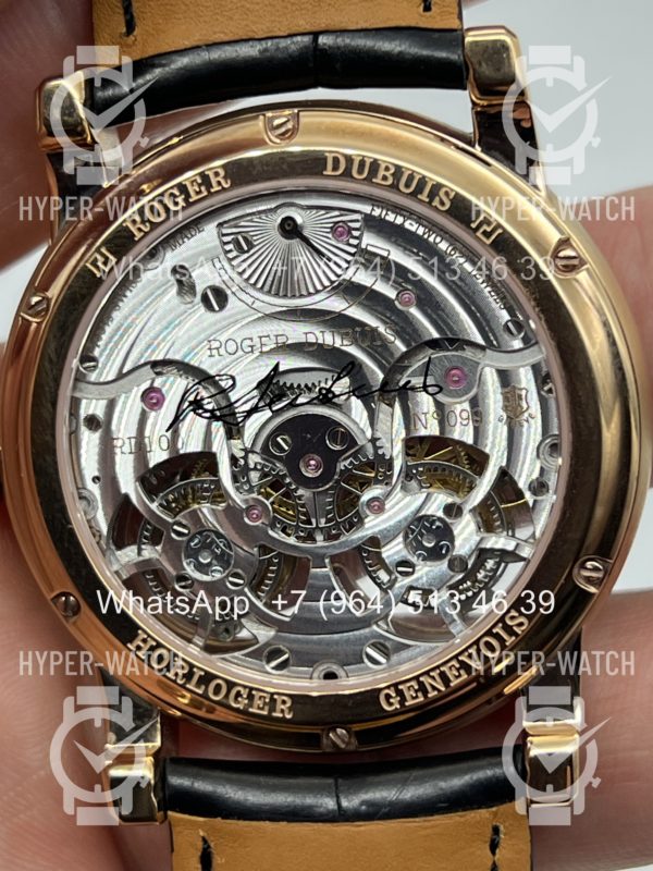 Товар Roger Dubuis Hommage Double Flying Tourbillon RDDBH0O562 Steel Фото 20 - Roger Dubuis Hommage Double Flying Tourbillon RDDBH0O562 Steel