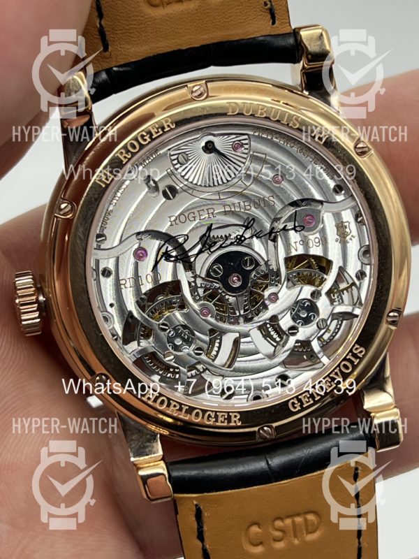Товар Roger Dubuis Hommage Double Flying Tourbillon RDDBH0O562 Steel Фото 22 - Roger Dubuis Hommage Double Flying Tourbillon RDDBH0O562 Steel