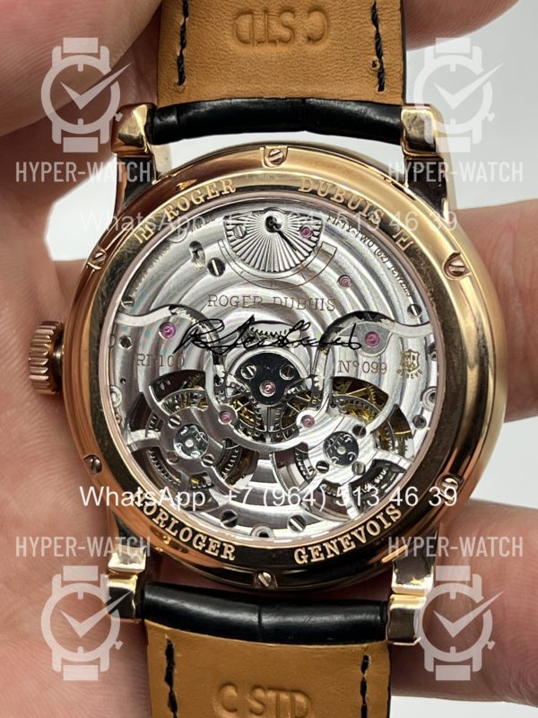 Товар Roger Dubuis Hommage Double Flying Tourbillon RDDBH0O562 Steel Фото 23 - Roger Dubuis Hommage Double Flying Tourbillon RDDBH0O562 Steel
