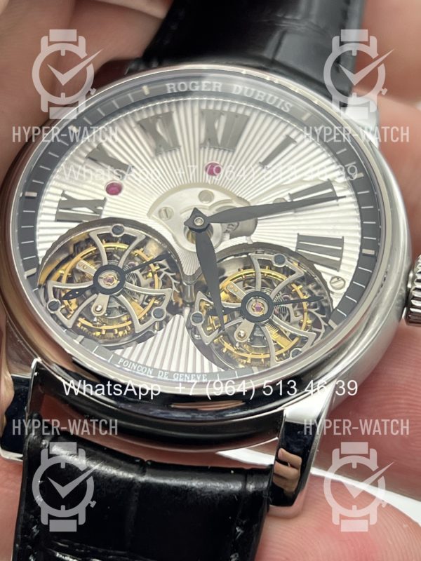 Товар Roger Dubuis Hommage Double Flying Tourbillon RDDBH0O56 Steel Фото 6 - Roger Dubuis Hommage Double Flying Tourbillon RDDBH0O56 Steel