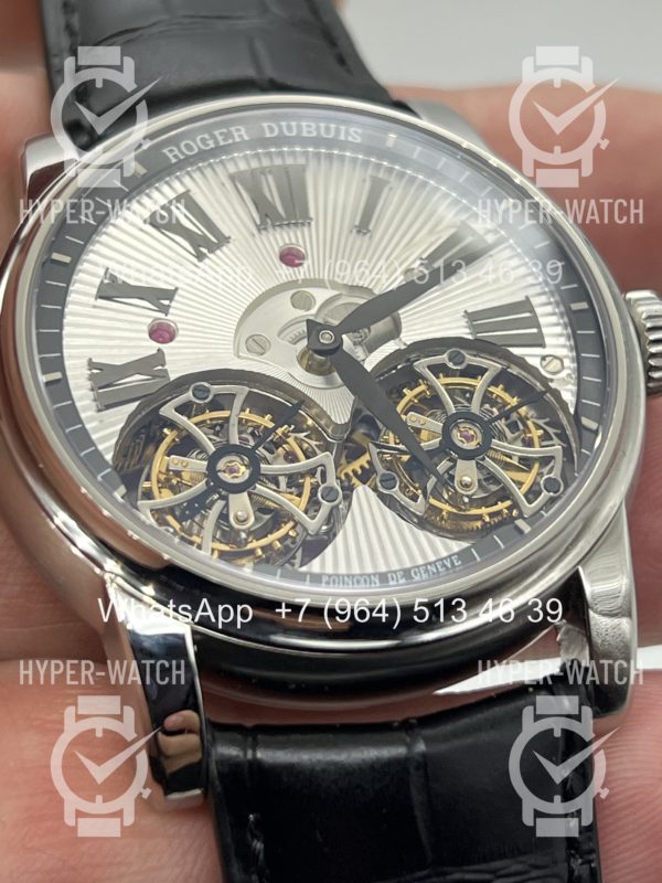 Товар Roger Dubuis Hommage Double Flying Tourbillon RDDBH0O56 Steel Фото 9 - Roger Dubuis Hommage Double Flying Tourbillon RDDBH0O56 Steel