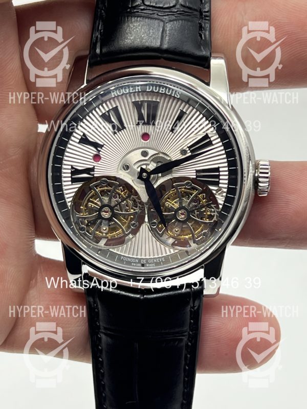 Товар Roger Dubuis Hommage Double Flying Tourbillon RDDBH0O56 Steel Фото 10 - Roger Dubuis Hommage Double Flying Tourbillon RDDBH0O56 Steel