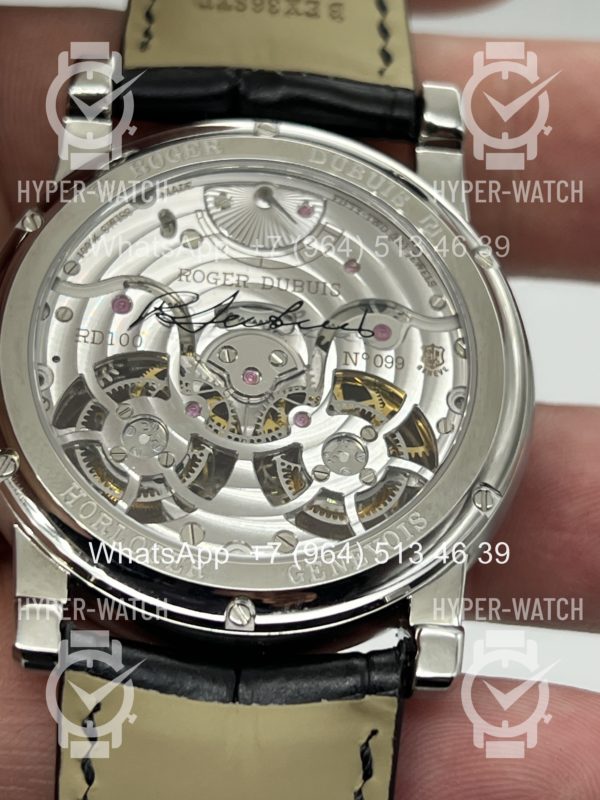 Товар Roger Dubuis Hommage Double Flying Tourbillon RDDBH0O56 Steel Фото 27 - Roger Dubuis Hommage Double Flying Tourbillon RDDBH0O56 Steel