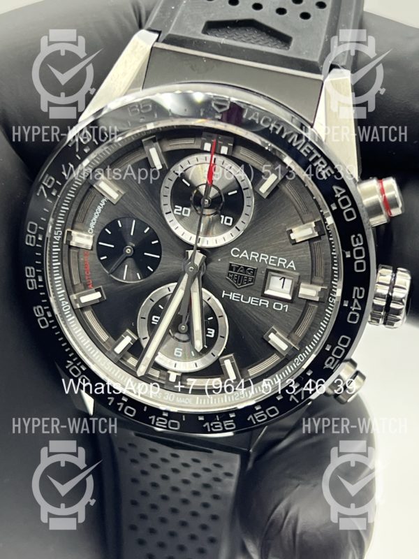 Фото 2 - TAG Heuer Carrera 43mm CAR201W.FT6095 Steel