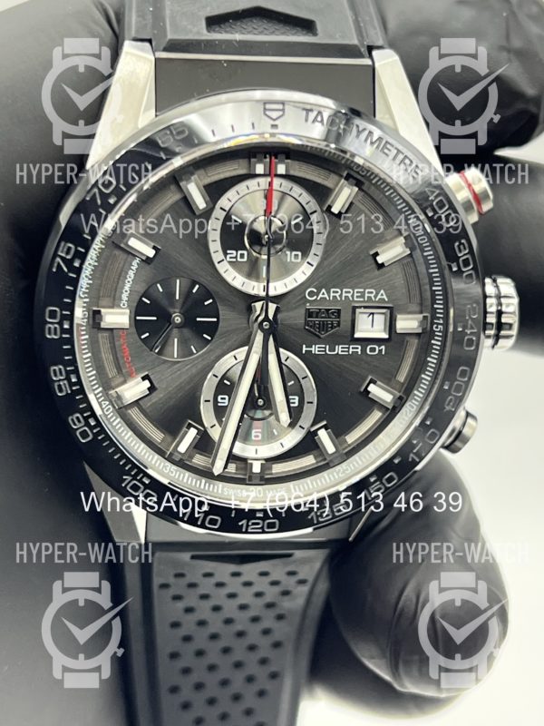 Фото 3 - TAG Heuer Carrera 43mm CAR201W.FT6095 Steel