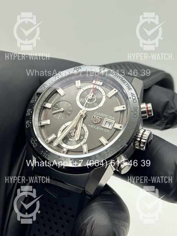 Фото 6 - TAG Heuer Carrera 43mm CAR201W.FT6095 Steel