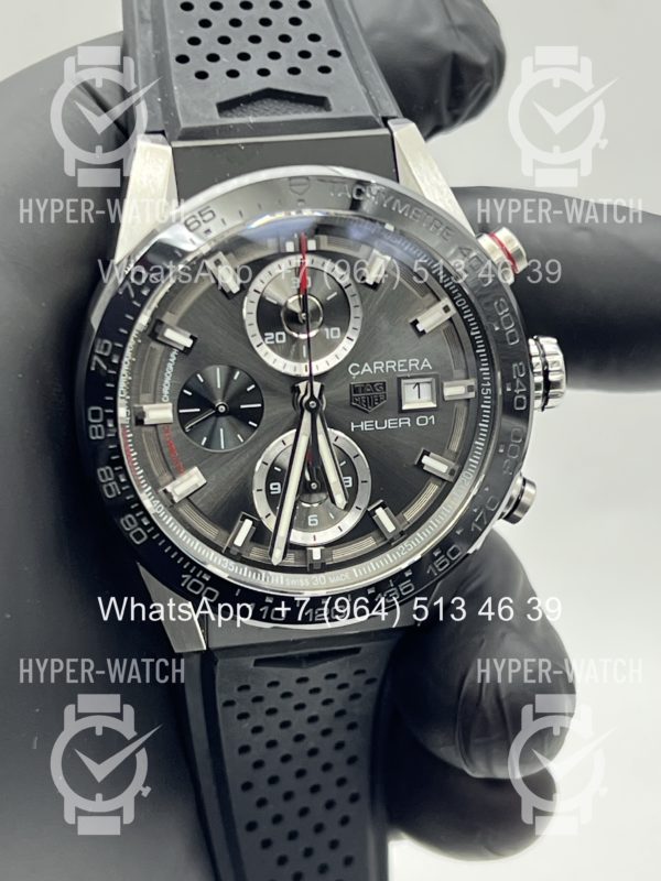 Фото 8 - TAG Heuer Carrera 43mm CAR201W.FT6095 Steel