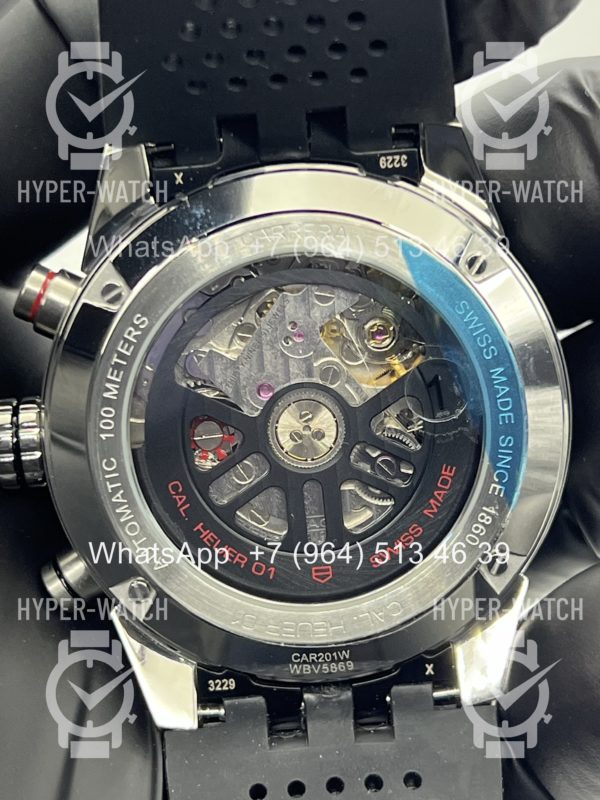 Фото 13 - TAG Heuer Carrera 43mm CAR201W.FT6095 Steel