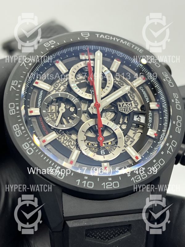 Товар TAG Heuer Carrera 43mm CAR2090.FT6088 Black Фото 3 - TAG Heuer Carrera 43mm CAR2090.FT6088 Black