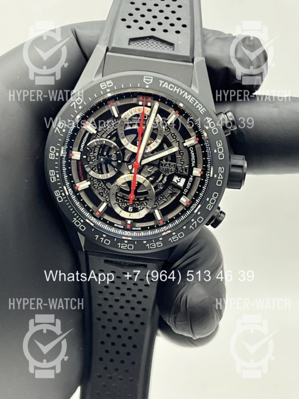 Товар TAG Heuer Carrera 43mm CAR2090.FT6088 Black Фото 7 - TAG Heuer Carrera 43mm CAR2090.FT6088 Black