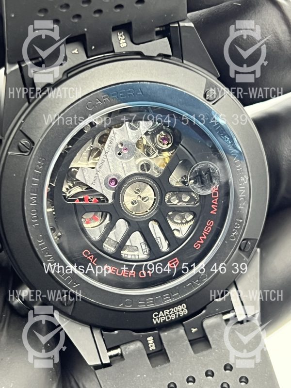 Товар TAG Heuer Carrera 43mm CAR2090.FT6088 Black Фото 13 - TAG Heuer Carrera 43mm CAR2090.FT6088 Black