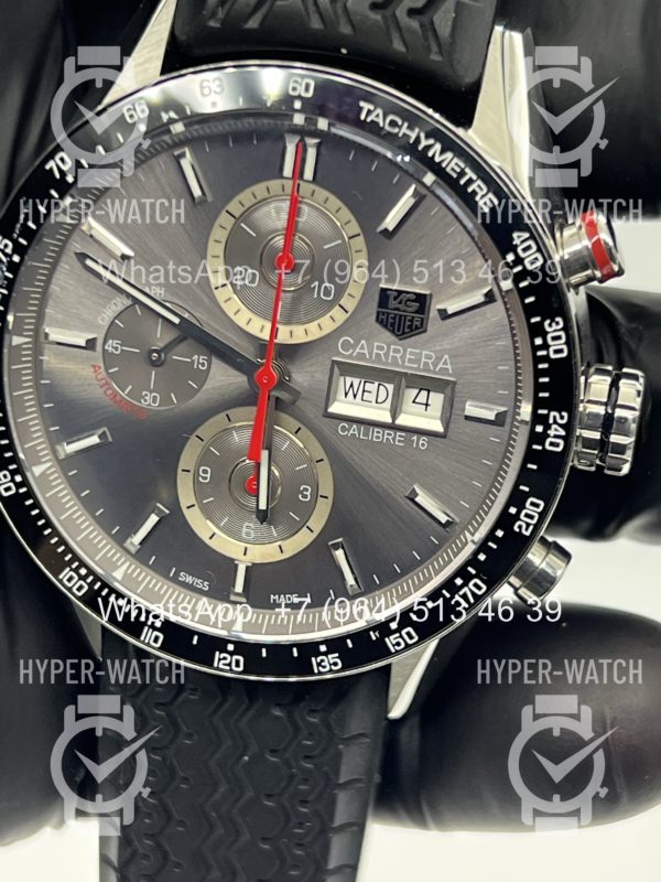Фото 2 - TAG Heuer Carrera 43mm CV2A1M.FT6033 Steel