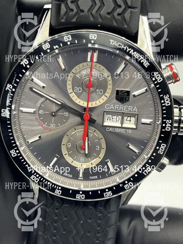 Фото 5 - TAG Heuer Carrera 43mm CV2A1M.FT6033 Steel