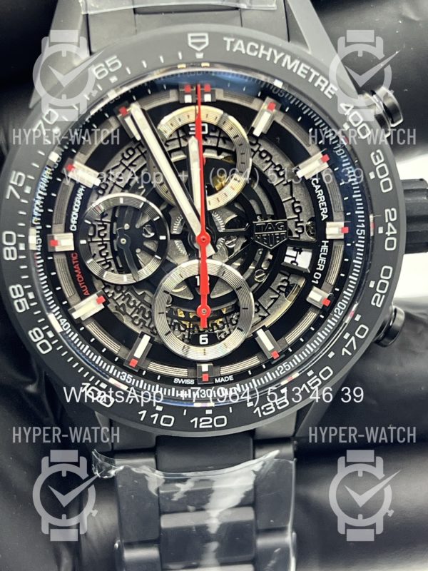 Товар TAG Heuer Carrera 43mm CAR2090.BH0729 Black Фото 4 - TAG Heuer Carrera 43mm CAR2090.BH0729 Black