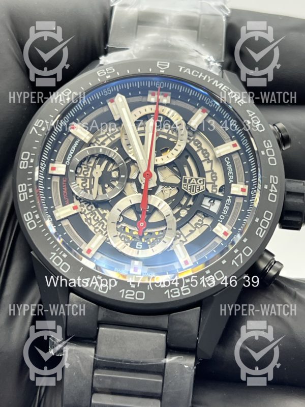 Товар TAG Heuer Carrera 43mm CAR2090.BH0729 Black Фото 6 - TAG Heuer Carrera 43mm CAR2090.BH0729 Black