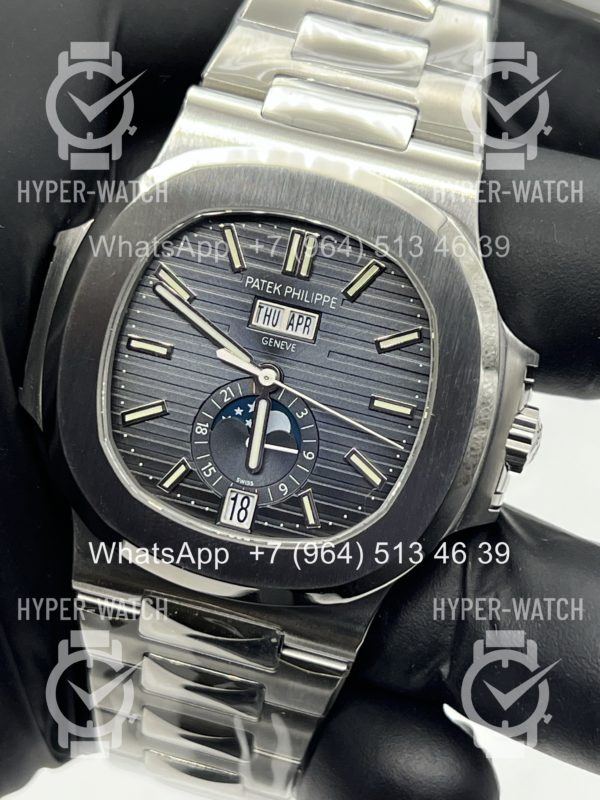 Товар Patek Philippe Nautilus 40mm 5726/1A-014 Steel Blue Art 12228 Фото 2 - Patek Philippe Nautilus 40mm 5726/1A-014 Steel Blue Art 12228