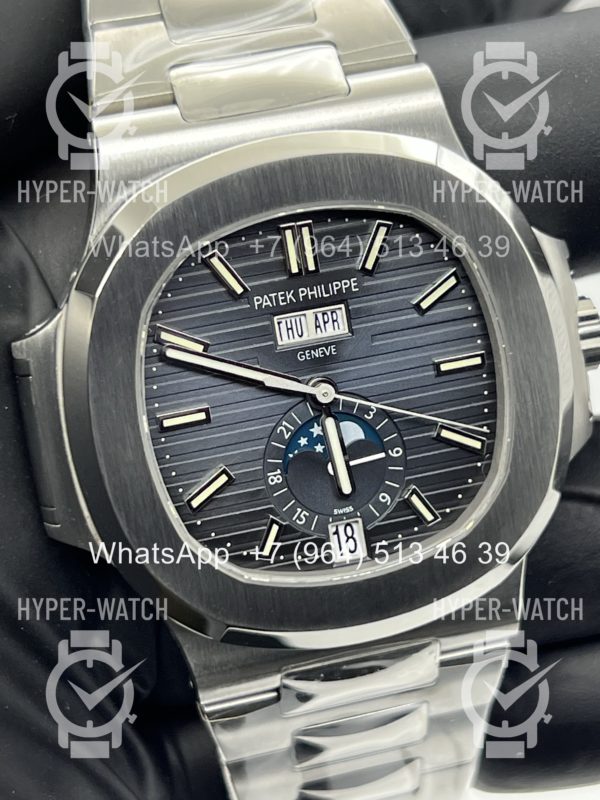 Товар Patek Philippe Nautilus 40mm 5726/1A-014 Steel Blue Art 12228 Фото 3 - Patek Philippe Nautilus 40mm 5726/1A-014 Steel Blue Art 12228
