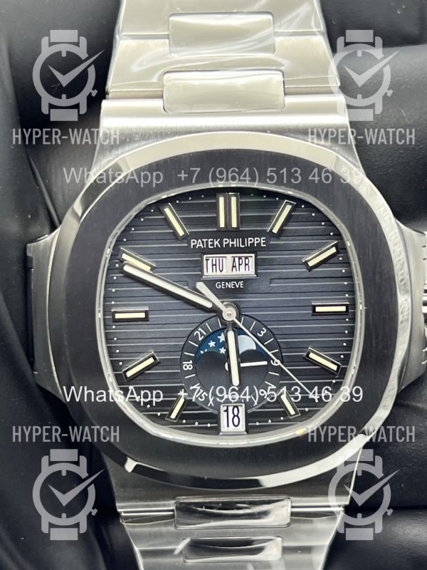 Товар Patek Philippe Nautilus 40mm 5726/1A-014 Steel Blue Art 12228 Фото 6 - Patek Philippe Nautilus 40mm 5726/1A-014 Steel Blue Art 12228
