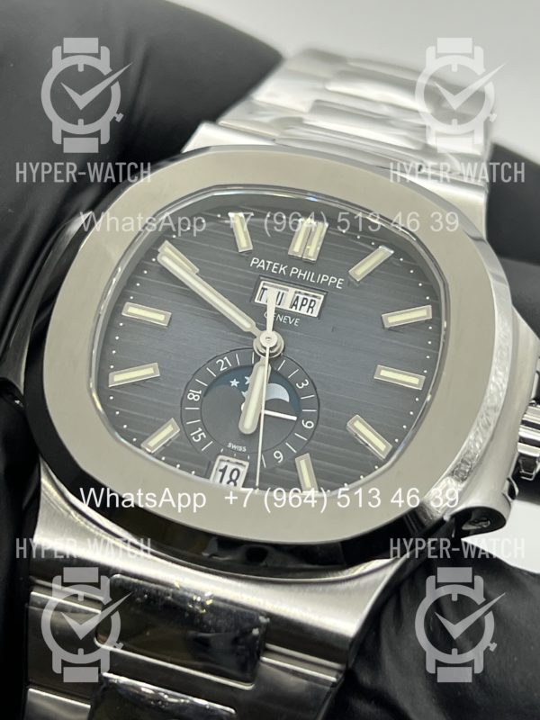 Товар Patek Philippe Nautilus 40mm 5726/1A-014 Steel Blue Art 12228 Фото 10 - Patek Philippe Nautilus 40mm 5726/1A-014 Steel Blue Art 12228