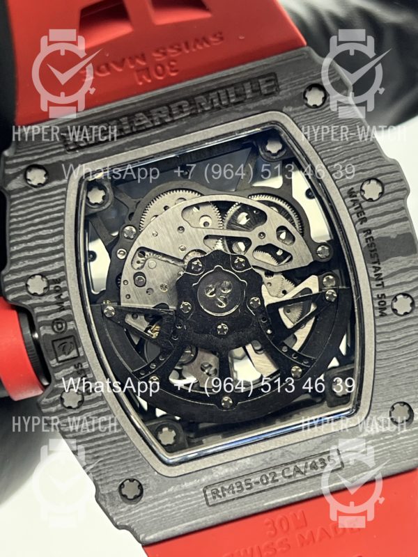 Фото 15 - Richard Mille RM 035-02 Rafa Carbon Black Red V3 Art 12188