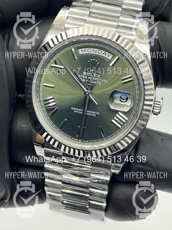 Фото 2 - Rolex Day-Date 40mm 228239-0033 Steel Green