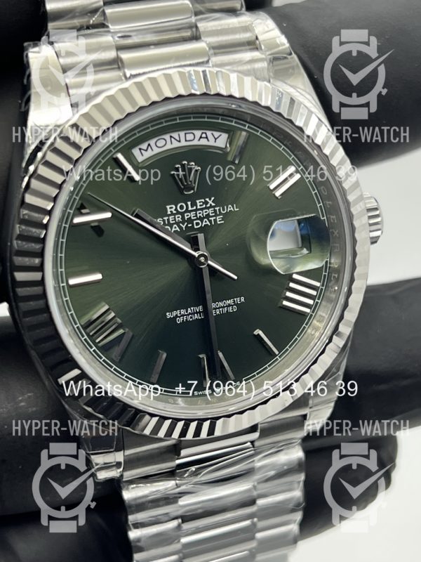 Фото 4 - Rolex Day-Date 40mm 228239-0033 Steel Green