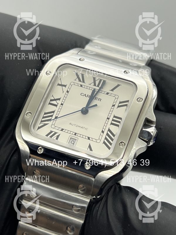 Фото 4 - Cartier Santos de Cartier 40mm WSSA0018 White