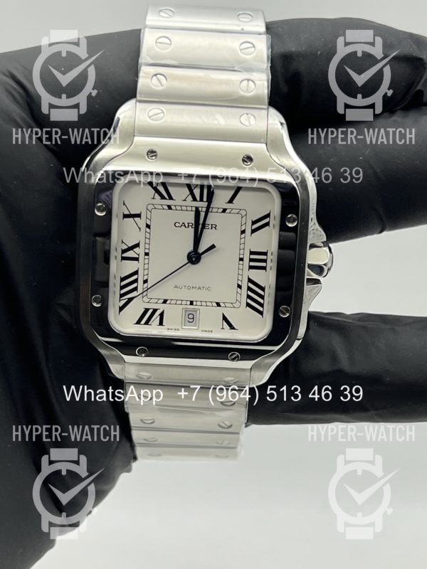 Фото 5 - Cartier Santos de Cartier 40mm WSSA0018 White