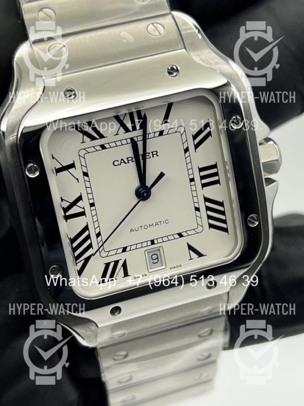 Фото 6 - Cartier Santos de Cartier 40mm WSSA0018 White